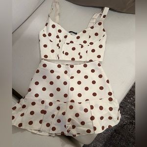 Zara polka dot set